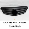 1 piece For BEN-Z E CLASS W212 4 Doors Black Kidney Mesh Grilles Replacement ABS Front Racing Grill Grille