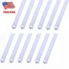 FA8 8ft led tube lights 2400mm t8 t10 t12 Single Pin 4000K 45W LED lampadine sostitutive 90W Lampadine fluorescenti per magazzino negozio garage