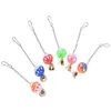 Cute Papuga Zabawki Pet Ptak Papłask Ciągły Bite Chew Z Wisząca Huśtawka Bell Ball Bird Toy Pet Supplies YQ01056