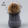 Gorro de invierno para bebé, gorro de esquí grueso de punto con forro polar cálido para niños con pompón para niños y niñas, regalos de Navidad de alta calidad