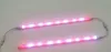 waterproof IP65 Led Tube Light Red+white Color 3ft 30w 4ft 40w 5ft 60w double line LED Tubes for Fresh Cooked Meat cooler