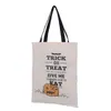 Newest Halloween Gift Bag with Black Handle For Women Girl Pumpkin Shopping Tote Bags Festival Gifts Bag 36X48CM c076