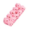 Dekorative Blumen Kränze 10 teile/satz Romantische Rose Seife Blume Köpfe Künstliche Bade Blütenblätter Box Für Valentinstag Hochzeit Decora