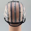 Full Front Lace Wig Caps For Making Wig Adjustable Straps Medium Size CAP Net In Extensions