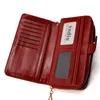 Pu Leather Women Wallets Purses Fashion Long Zipper 's Wallet Money Coin Holder Female 220421