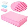 80 * 180cm 100pcs engångsmedicinsk non-woven skönhetsmassage salong hotell spa dedikerade sängkuddar täcker lakan 3 färger