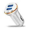 3.1A Dual usb Car Charger Power Adapter For Samsung s8 s10 note 10 htc android phone with Retail box