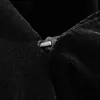 여성 벨벳 재킷 우아한 아가씨 깊은 V 목 큰 활 으깬 롱 퍼프 슬리브 코트 겨울 세련된 여성 outwear 사무실 정장 코트