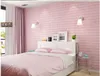 7077 3D Brick Wall Stickers Diy Self Adhensive Decor Foam Waterproof Wall Covering Wallpaper för TV Bakgrund Kids Living Room8236506