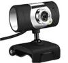 Webcam HD 480P USB 2.0 Web con microfono Clip-on da 12 Megapixel Telecamera cablata per computer PC portatile