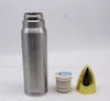 500 ml Edelstahlbecher 17oz Bullet Tumbler Wasserflasche Vakuumisolierter Becher Reisebecher Doppelwandige Wasserflasche