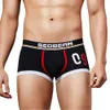 2019 homens presente boxer underwear para homem sexy algodão leggings cuecas cintura baixa cuecas tamanho confortável m-xxl