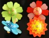 Children Educational Wooden Toys Flower Rotate Baby Wood Toys For Kids Spinning Top Develop Intelligence Toys Gift GB172