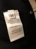 Suéteres de diseñador de moda en la espalda con estampado de letras de París Cárdigan Cuello redondo Manga larga Cuello en V Calidad superior 65% algodón Noticias