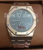 Top Fashion Quartz Watch Men Gold Silver Dial 39 мм сапфировые стеклянные классические дизайнерские часы Элегантные полные часы из нержавеющей стали 612255U
