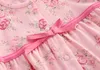 Neugeborenes Mädchen ROMPERS BLORAL KINDER SPERPER LACE HAS SIND SIND JOMMENSITE BLUME PLAYSUCH TODDLER Kostüm Bowknot Kleidung Anzug