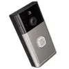 Wireless WiFi Video Doorbell Rainproof Smartphone Remote Video Camera Security Two Way Talk 166° - Silver