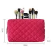 Nuevo neceser portátil de viaje multifunción para mujer, estuche de maquillaje, organizador de artículos de tocador, almacenamiento, negro, azul, rosa, morado, naranja