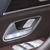 Car Styling Door Unlock Switch Buttons Sequins Decoration Sticker Trim For Mercedes Benz W167 W177 W247 GLE GLS GLB A B Class