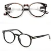 Toptan Yuvarlak Gözlük Çerçeve Şeffaf Lens Optik Gözlük Çerçeveleri Miyopi Gözük Taşınan Erkekler Kadınlar Orijinal Kutusu Ile