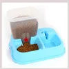 Grande ajustável Automatic Pet Feeder bebedouros Dog Bowl dispensador de água para cães Gatos Food Dish Pet Shop