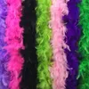 180cmnew Glam Flapper Dance Fancy Dress Costume Accessory Feather Boa Scarf Wrap Burlesque Can Saloon ems to US #Z903