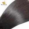 Humanhair Demetleri El Kravat İnsan Saç İçi Uzatma Mor Kırmızı Mavi Gri Saç Örgüleri 150 gram 12-24 inç