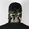 Militär Bandanas Paisley 100% Bomull Hearwear Camouflage Print Unisex Pocket Square-Hop Headscarf för utomhuscykling 12st / lot