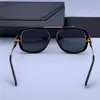 Nowe popularne mężczyźni Niemiecki projektant okularów przeciwsłonecznych 661 Square Retro Buick Rame Okulary przeciwsłoneczne Modne styl projektowania z Case3333864
