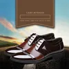 men formal shoes leather pointed oxford shoes men brown dress gents shoes fashion zapatos de charol hombre sapatos sociais masculino ayakabi