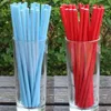 19.7cm Engångsbubbla Te Tjock Regnbåge Dricker Papper Straws för Bar Födelsedag Bröllopsfesttillbehör