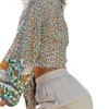 Chemises de chemisiers pour femmes hauts pour femmes et vintage boho floral dames saut à manches longues crop top 2021 vêtements de mode de vacances d'été