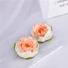 13 colori 100 pezzi Aritificial Euro Paeonia lactiflora teste di fiori di peonia FAI DA TE muro di nozze ghirlanda studio puntelli di ripresa decorazione floreale