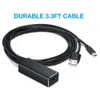 Per Chromecast Adattatore Ethernet USB 2.0 A RJ45 Per Google Per Chromecast 2 1 Ultra Audio TV Stick Scheda di rete micro USB