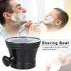 Men's Shaving Mug Bowl Shaving Brush Plastic Beard Moustache Face Cleaning Soap Cream Bowl Cup For Barber Salon