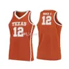 Texas Longhorns College 00 James Banks Iii Camisa de basquete 1 Andrew Jones 10 Eric Davis Jr.