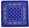 55 * 55cm Paisley Bandana Head Wrap Scarf Wristband Magic Headband Hip Hop Multifunktionell Wristband Headscarf