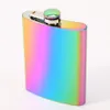 Hip Flasks Stainless Steel Flagon With Cover Mini Hip Flask Round Wine Pot Flask Wine Bottle Goldplated gradients2709385