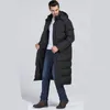 Masculino no inverno de parkas inverno grande algodão longo acolchoado sobre jaqueta de joelho espessado e quente com capuz casual casual casual1 kare22
