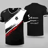 Anpassa Game League of Legends G2 Team Esports Suit 2019 Kortärmad spel G2 Jersey T-shirt Casual Uniform Tops Tees