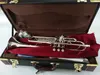 Baha Stradivarius Top Trumpet LT197S-99 Muzyczny instrument BB Trumpet Pozłacany profesjonalny Muzyka