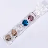 6 colori Nail Art Foil Chameleon diamante del fiocco glitter paillettes 3D fascino decoraton, decorazione di arte del chiodo di diamante paillettes