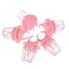 8ml roze diamanten ringvorm lege lipglossfles lipglossbuis roze lipglossbuis lippenfles wandborstelcontainer new201u