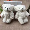 Kawaii Küçük Eklemli Oyuncak Ayılar Peluş Zinciri Ile 12 CM Oyuncak Teddy-Bear Mini Ayı Ted Ayılar Peluş Oyuncaklar Hediyeler Noel hediyesi K0295