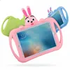 Odporna obudowa na iPada 10 2 2019 Case Cute Rabbit Eva Silikonowy szokujący szok dzieci dzieci stoją na iPadzie 7th Generation2243