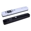 mini scanner per documenti portatile portatile Formato A4 1050 DPI JPG / PDF Formate Display LCD per ricevute aziendali Penna per scanner di immagini fotografiche