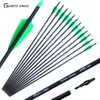Replaceable Arrow heads 28/30/31 Inch Archery Carbon arrow,500 spine,Hunting & archery/compound bow/recurve bow