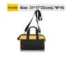 13 "sacs à outils petit épaissir matériel électricien professionnel réparation stockage support de sac de travail fermer haut large bouche