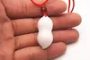 Handskuren - Xinjiang Hetian Natural White Jade, (Jordnötsfrukt). Amulet - Halsband hänge.