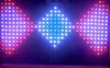 P18 3MX4M LEDビデオクロスDJビジョンカーテン、DMX LEDビジョンカーテン、フレキシブルディスプレイ、LEDビデオカーテン、LED DJステージ背景LLFA